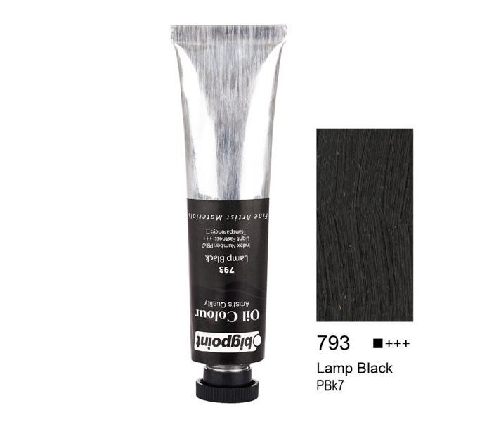 Bigpoint Yağlı Boya 45 ml. 793 - Lamp Black