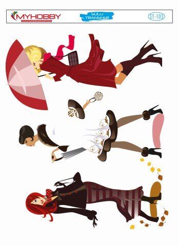 My Hobby Sulu Transfer 25*35 cm STB-103