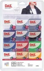 Das Smart Polimer Kil Seti 28 gr x 12 Renk Primary Tonlar