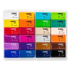 Staedtler Fimo Basic Modelleme Polimer Kil Seti 24 Renk