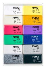 Staedtler Fimo Effect 25 gr x 12 Renk Polimer Kil Set C12-1