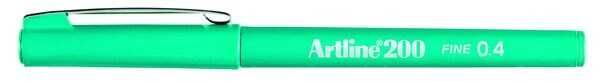 Artline 200 Fineliner 0.4mm İnce Uçlu Yazı ve Çizim Kalemi TURKUAZ