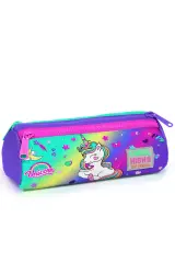 Coral High Kids Lavanta Su Yeşili Unicorn Desenli 3’lü Okul Çanta Seti SET0123729