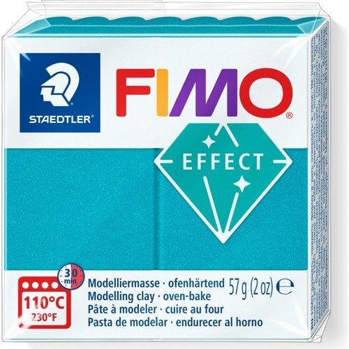 Staedtler Fimo Polimer Kil 57 Gr. 36 Metalik Turkuaz