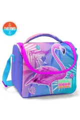 Coral High Kids Lavanta Pembe Flamingo Desenli 3’lü Okul Çanta Seti SET0123705