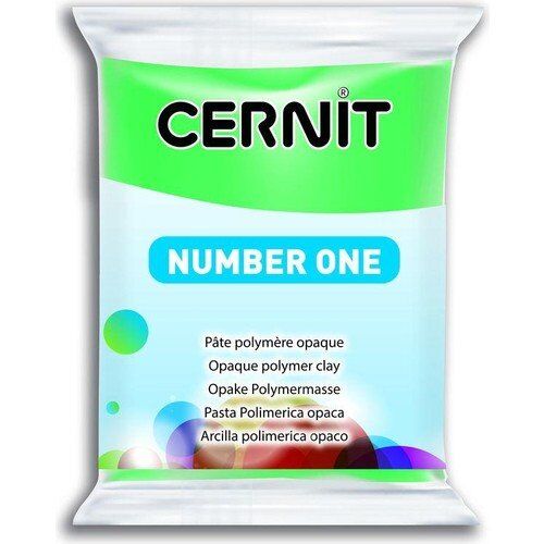 Cernit Number One Polimer Kil 56gr Lichen Green 652