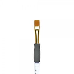 Monalisa 1111 Seri Kısa Akrilik Saplı Yassı Fırça No:8