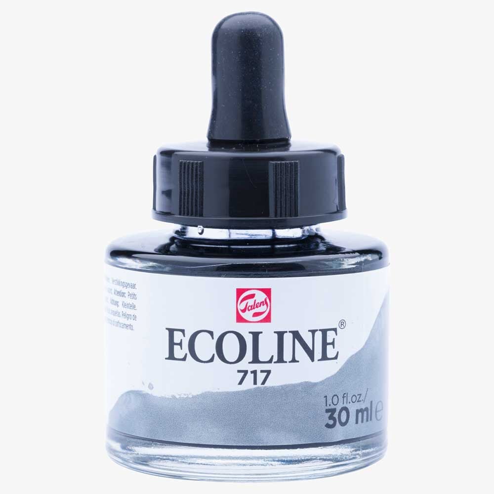 Talens Ecoline Sıvı Suluboya 30 ml. 717 Cold Grey