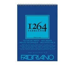 Fabriano 1264 Mix Media Çok Amaçlı Defter 300 gr A3 30 yp Üstten Spiralli