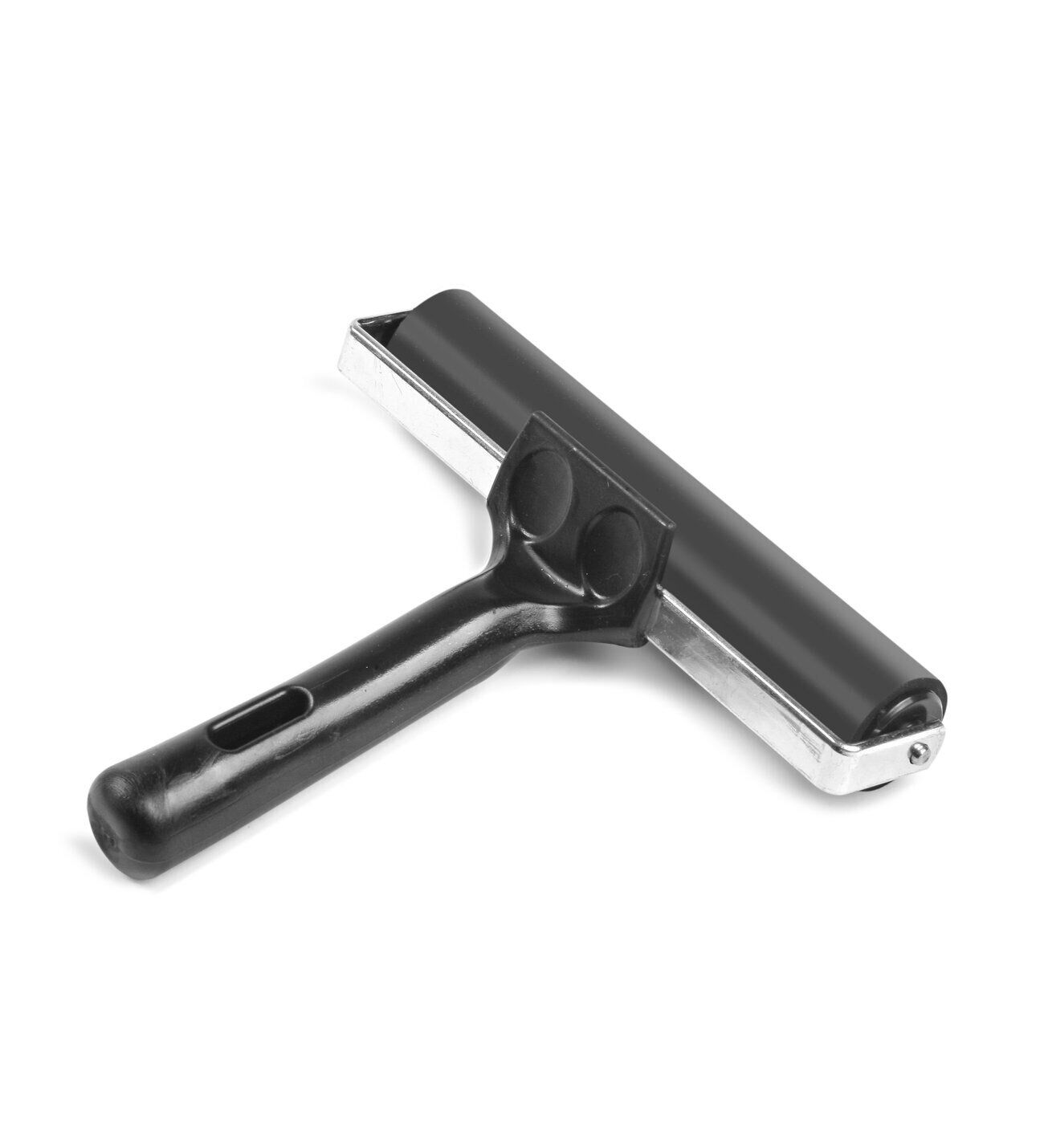 Linol Metal Saplı Kauçuk Merdane 15 cm