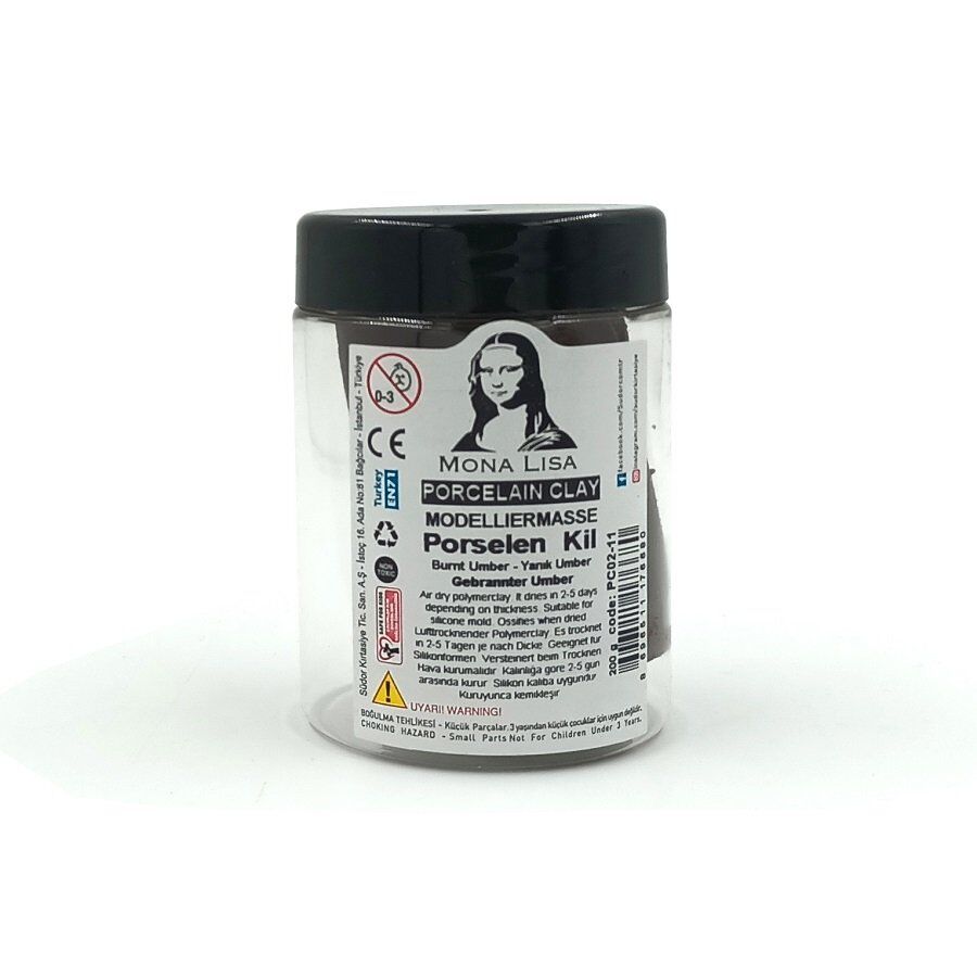 Südor Mona Lisa Porselen Kili 200gr Yanık Amber