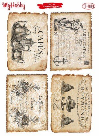 My Hobby Tela Transfer 25*35 cm TTK-19