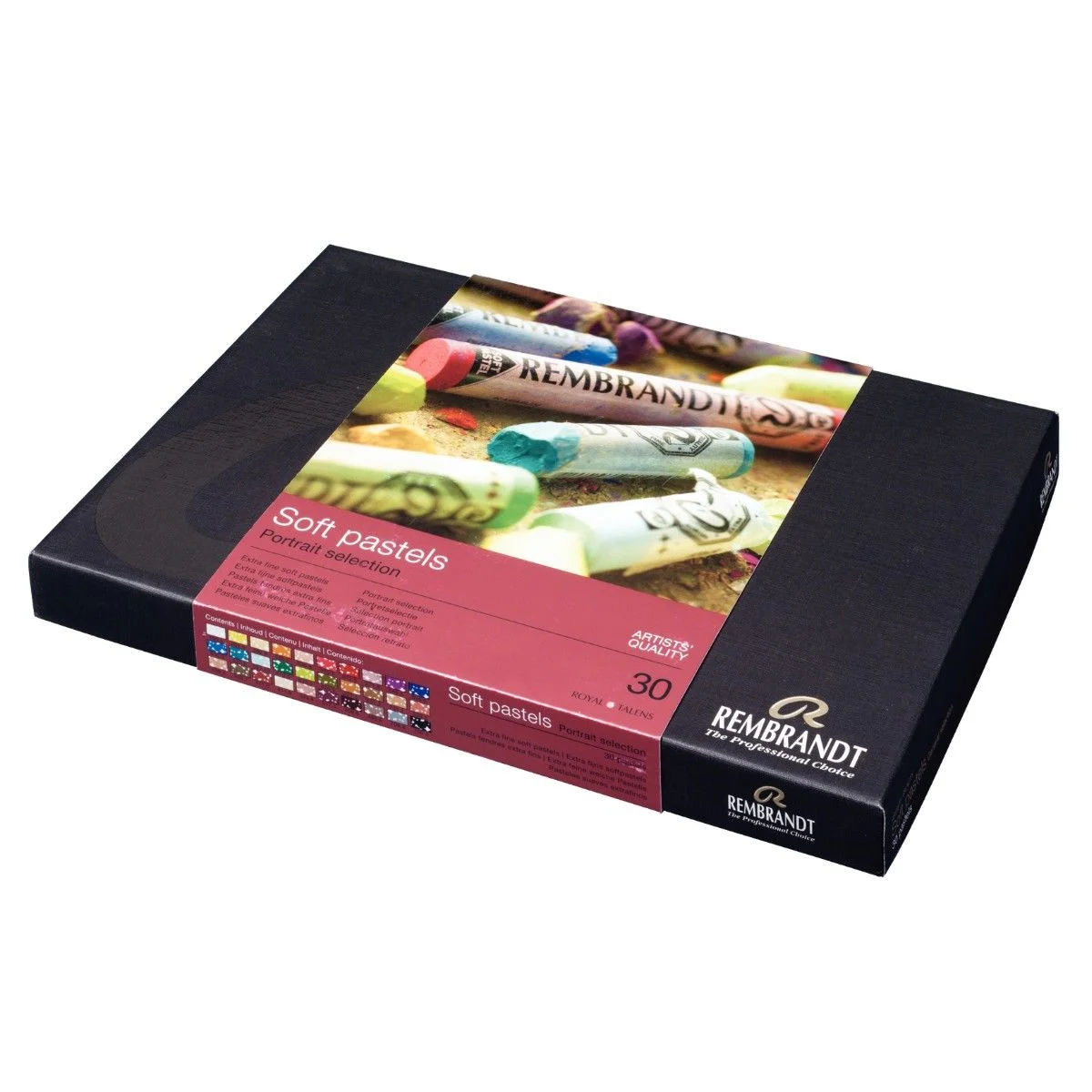 Talens Rembrandt Soft Pastel Boya Tam Boy 30 Renk Portrait(Portre)