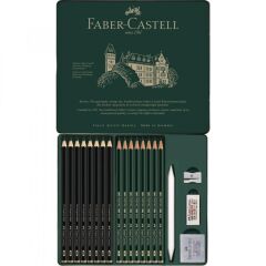 Faber Castell Pitt Graphite Matt Dereceli Kalem Seti 20'li