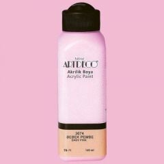 Artdeco Yeni Formül Akrilik Boya 140 ml 3674 Bebek Pembe