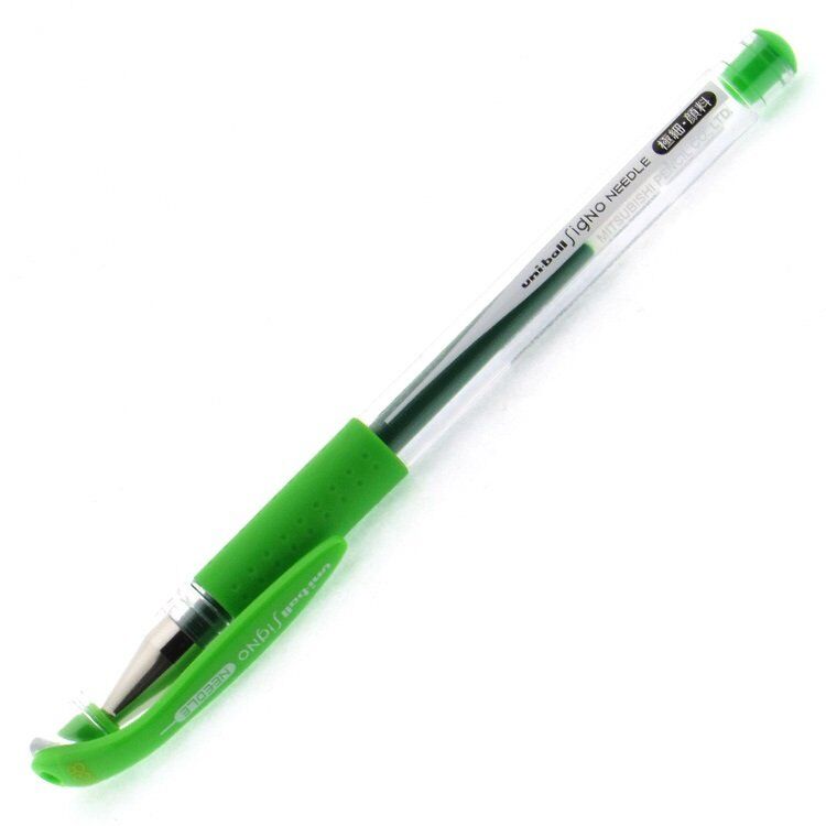 Uniball Signo Needle Jel İğne Uçlu Kalem 0.38 Çim Yeşili