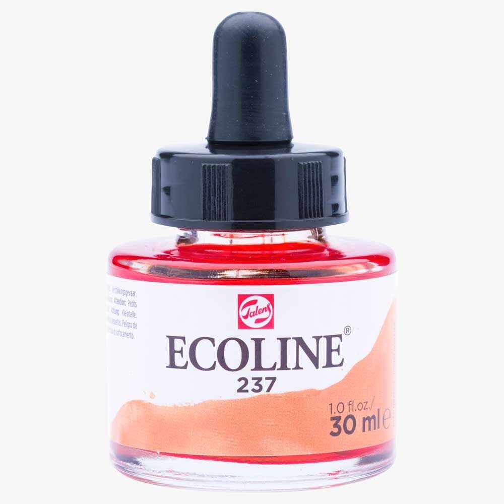 Talens Ecoline Sıvı Suluboya 30 ml. 237 Deep Orange
