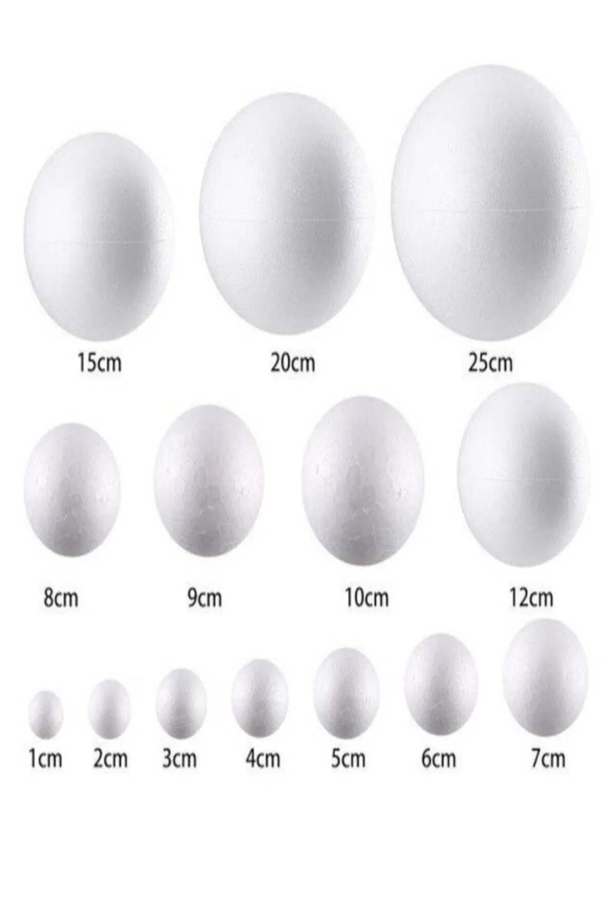 Strafor Köpük Top 12 cm 6lı