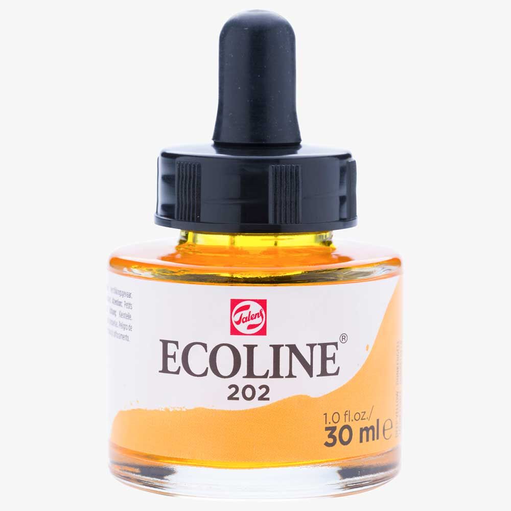 Talens Ecoline Sıvı Suluboya 30 ml. 202 Deep Yellow