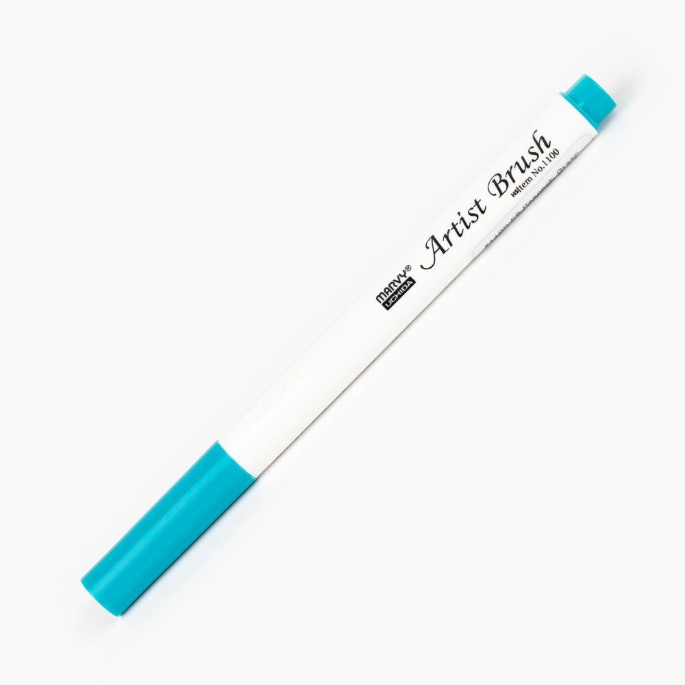 Marvy Uchida Artist Brush Fırça Uçlu Marker Kalem 58 PEACOCK GREEN