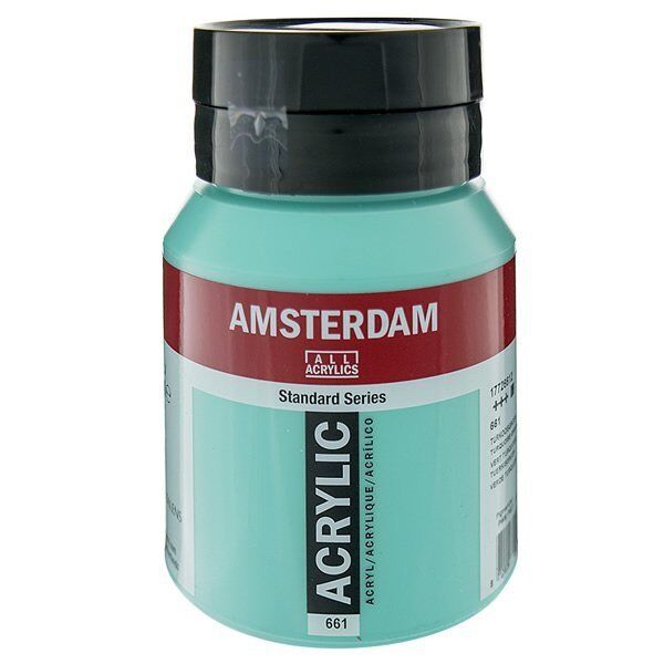Talens Amsterdam Akrilik Boya 500ml 661 Turquoise Green