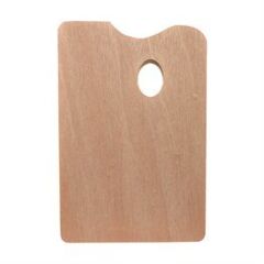Südor Ahşap Dikdörtgen Palet 5 Mm 30X40 cm