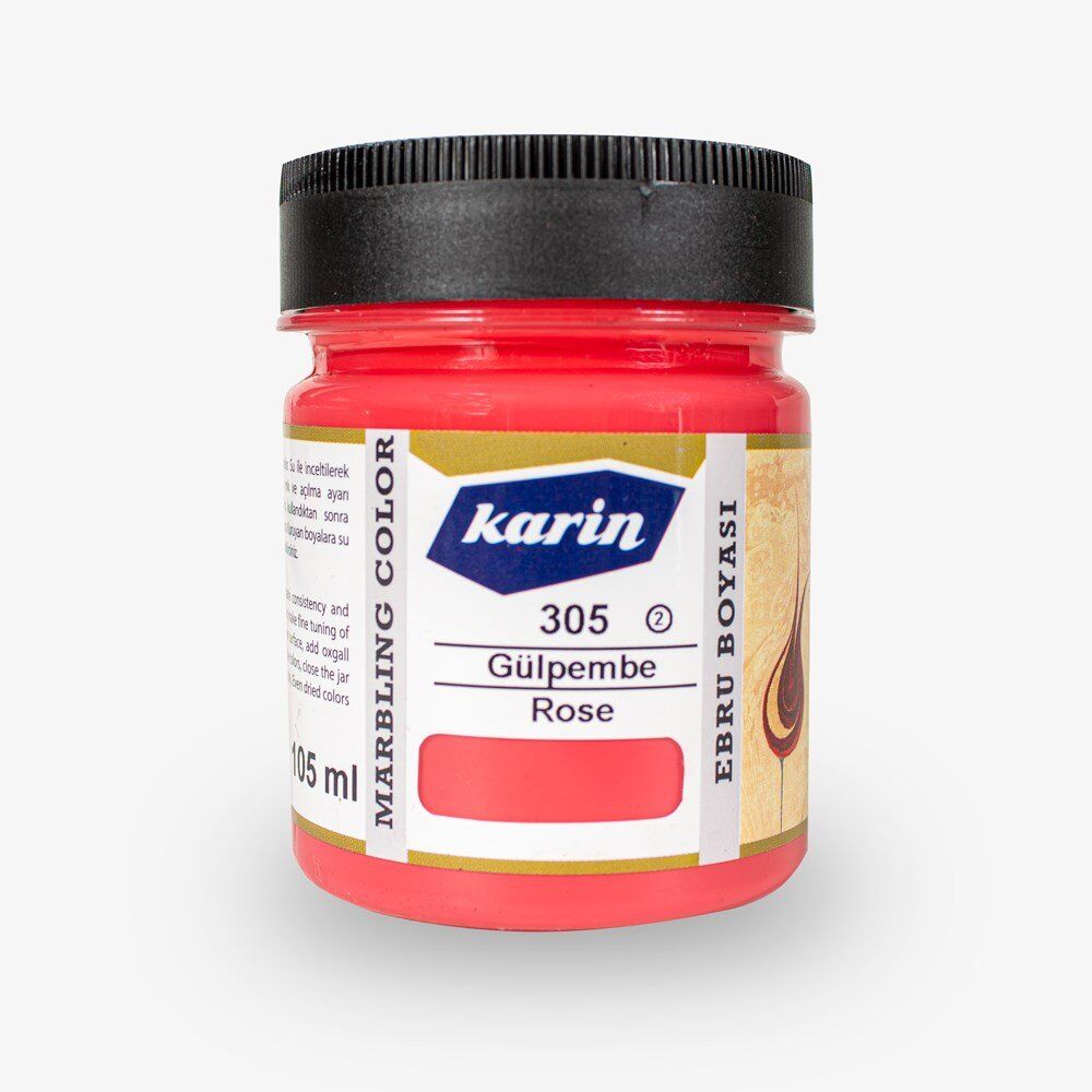 Karin Ebru Boyası 305 Gül Pembe 105 ml