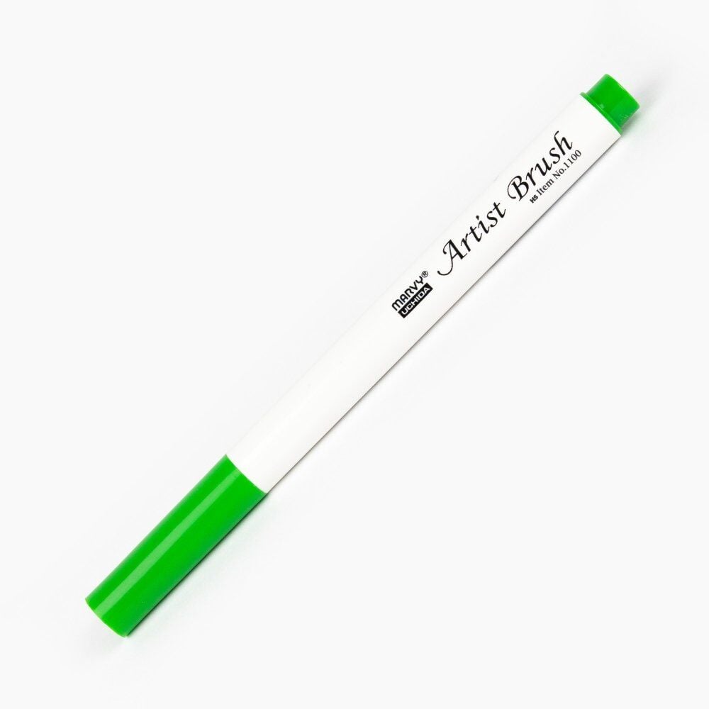Marvy Uchida Artist Brush Fırça Uçlu Marker Kalem 48 LEAF GREEN