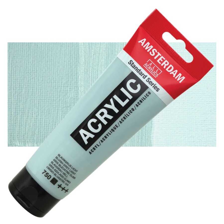 TALENS AMSTERDAM AKRİLİK BOYA 120 ML. 750 Bluish Grey Light