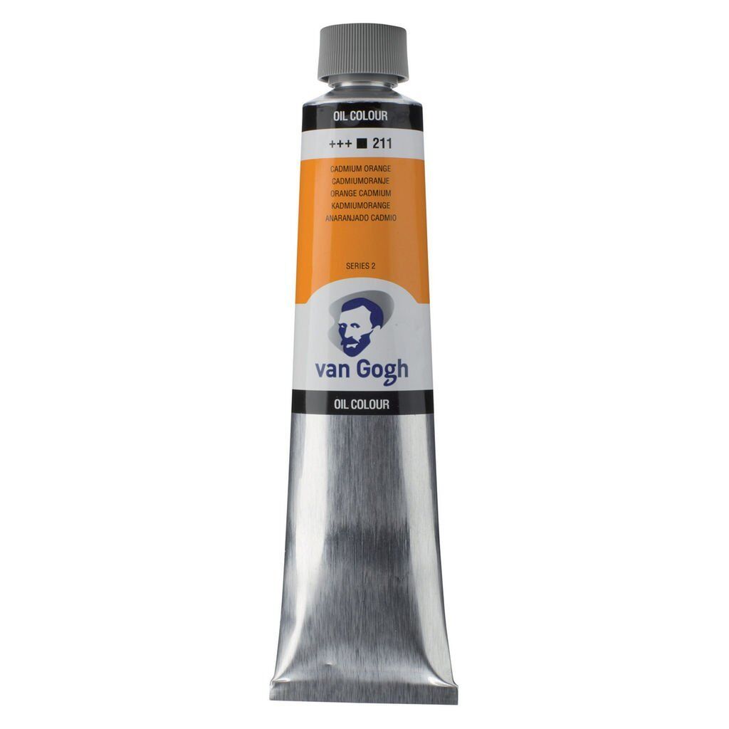 Talens Van Gogh Yağlı Boya 200ml 211 - Cadmium Orange