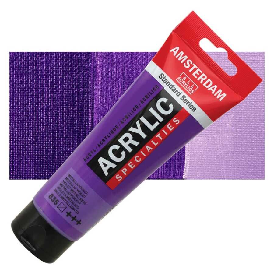 TALENS AMSTERDAM AKRİLİK BOYA 120 ML. 835 Metallic Violet