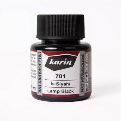 Karin Hat ve Kaligrafi Mürekkebi 701 İs Siyah 45 ml