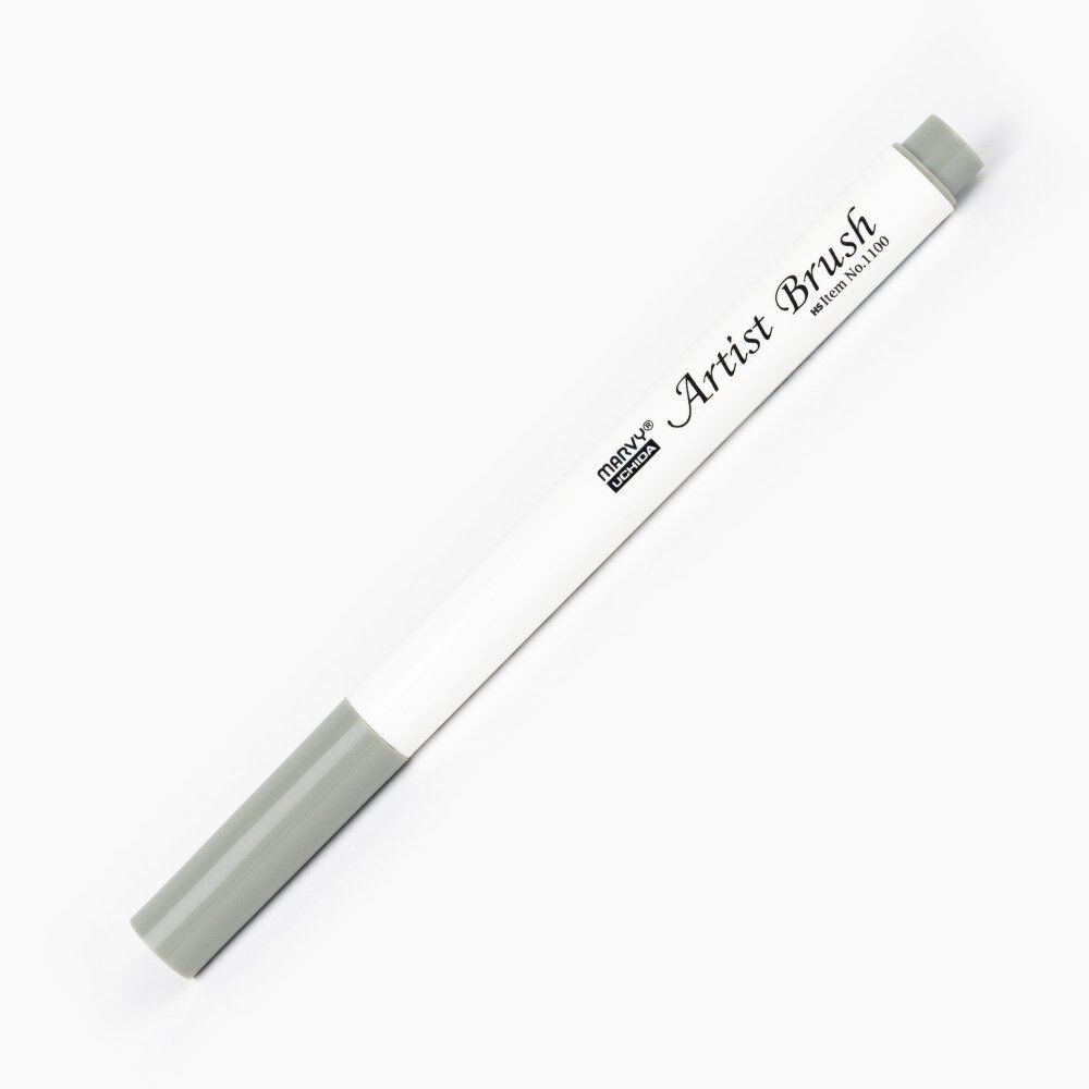 Marvy Uchida Artist Brush Fırça Uçlu Marker Kalem 39 ASH GREY
