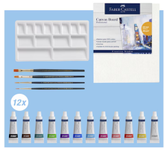 Faber Castell Akrilik Boya Seti 18 Parça 12x9ml