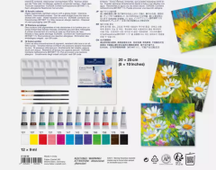 Faber Castell Akrilik Boya Seti 18 Parça 12x9ml