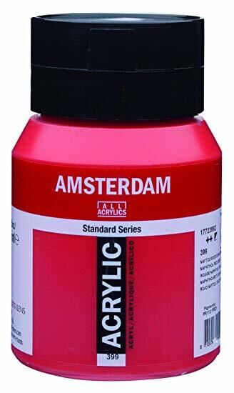 Talens Amsterdam Akrilik Boya 500ml 399 Naphthol Red Deep
