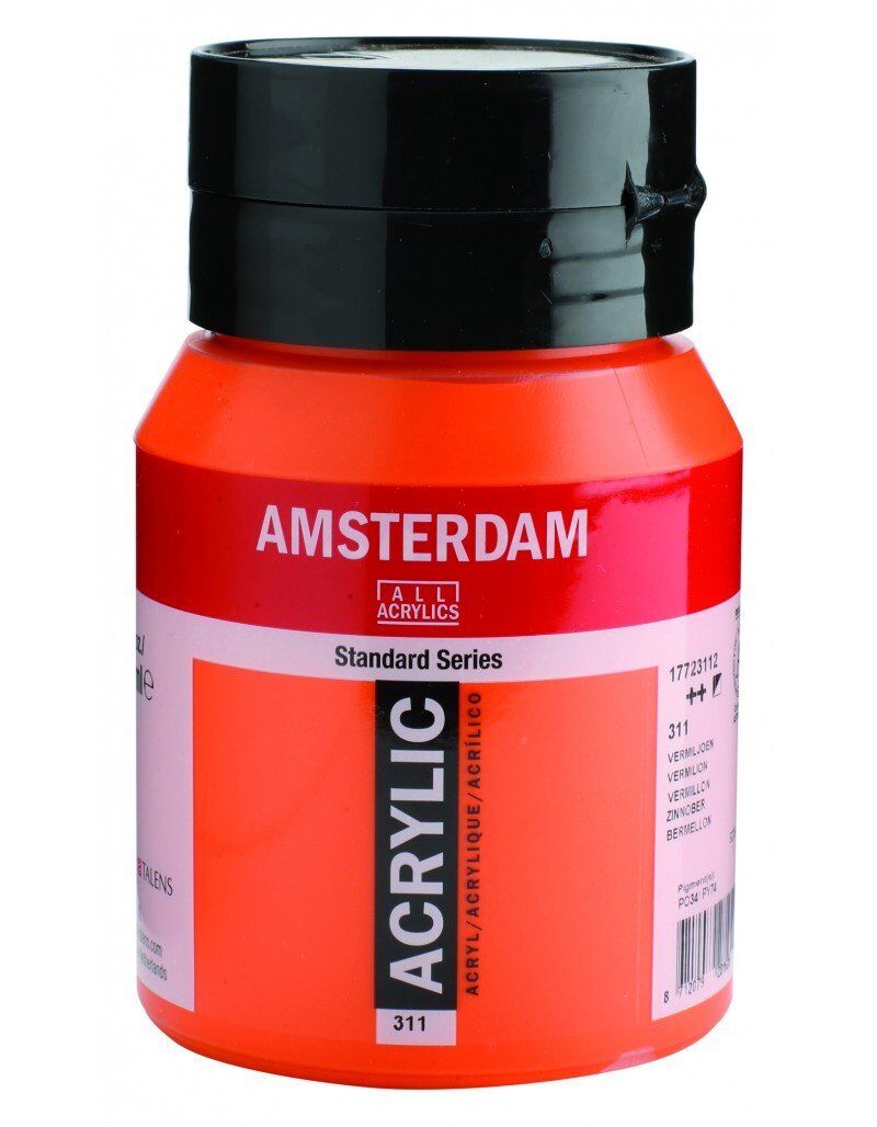 Talens Amsterdam Akrilik Boya 500ml 311 Vermilion