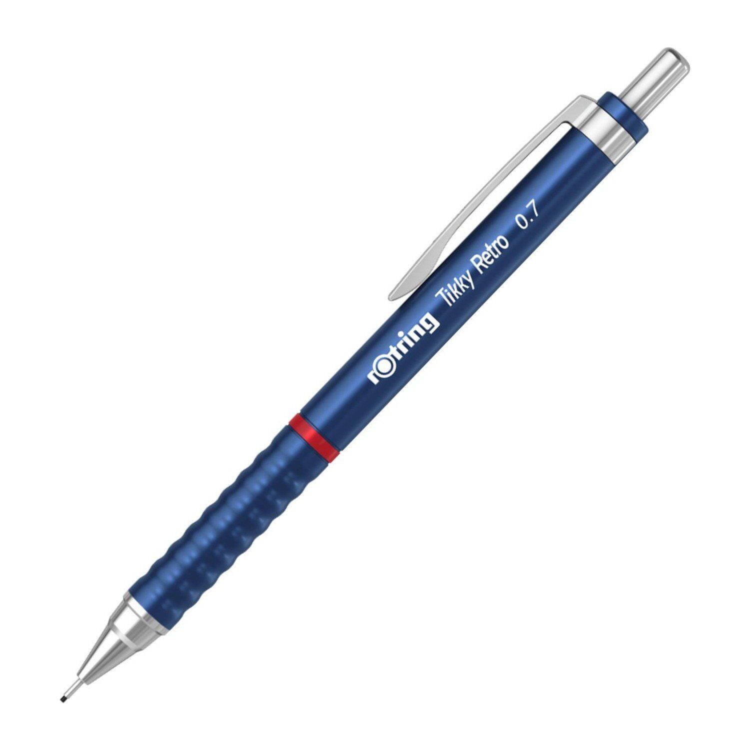 Rotring Tikky Retro Versatil Uçlu Kalem 0.7mm Metalik Mavi