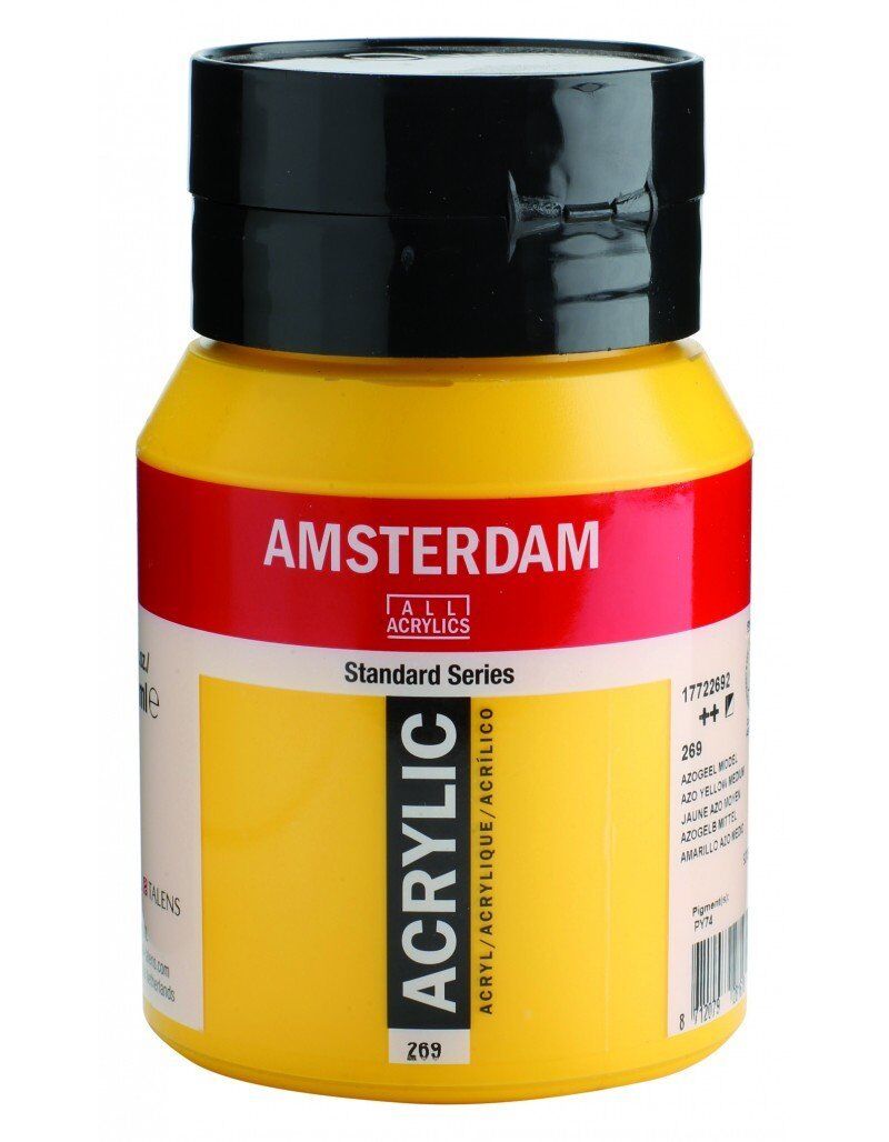 Talens Amsterdam Akrilik Boya 500ml 269 Azo Yellow Medium