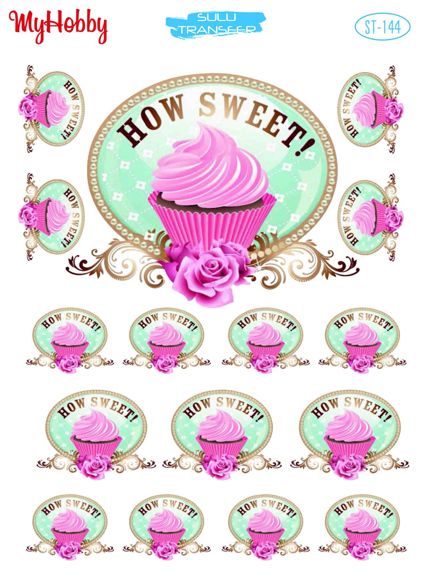 My Hobby Sulu Transfer 25*35 cm STB-144