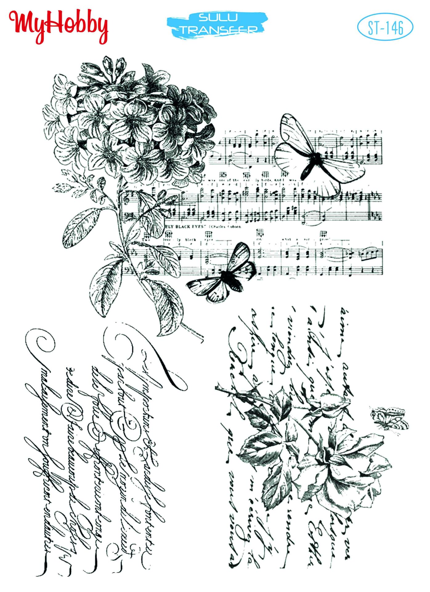 My Hobby Sulu Transfer 25*35 cm STB-146