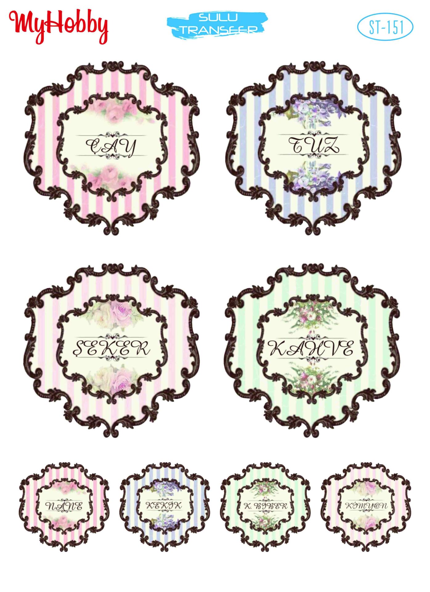 My Hobby Sulu Transfer 25*35 cm STB-151