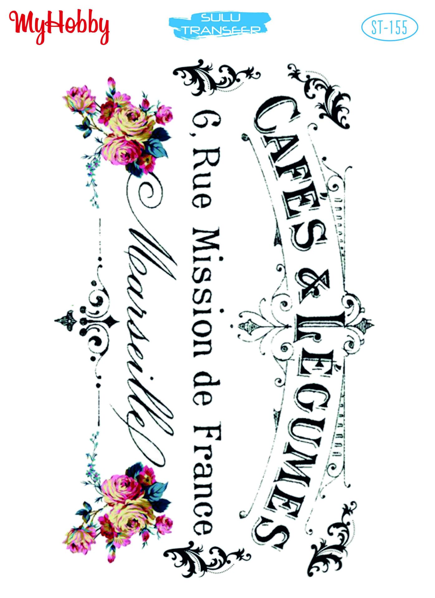 My Hobby Sulu Transfer 25*35 cm STB-155