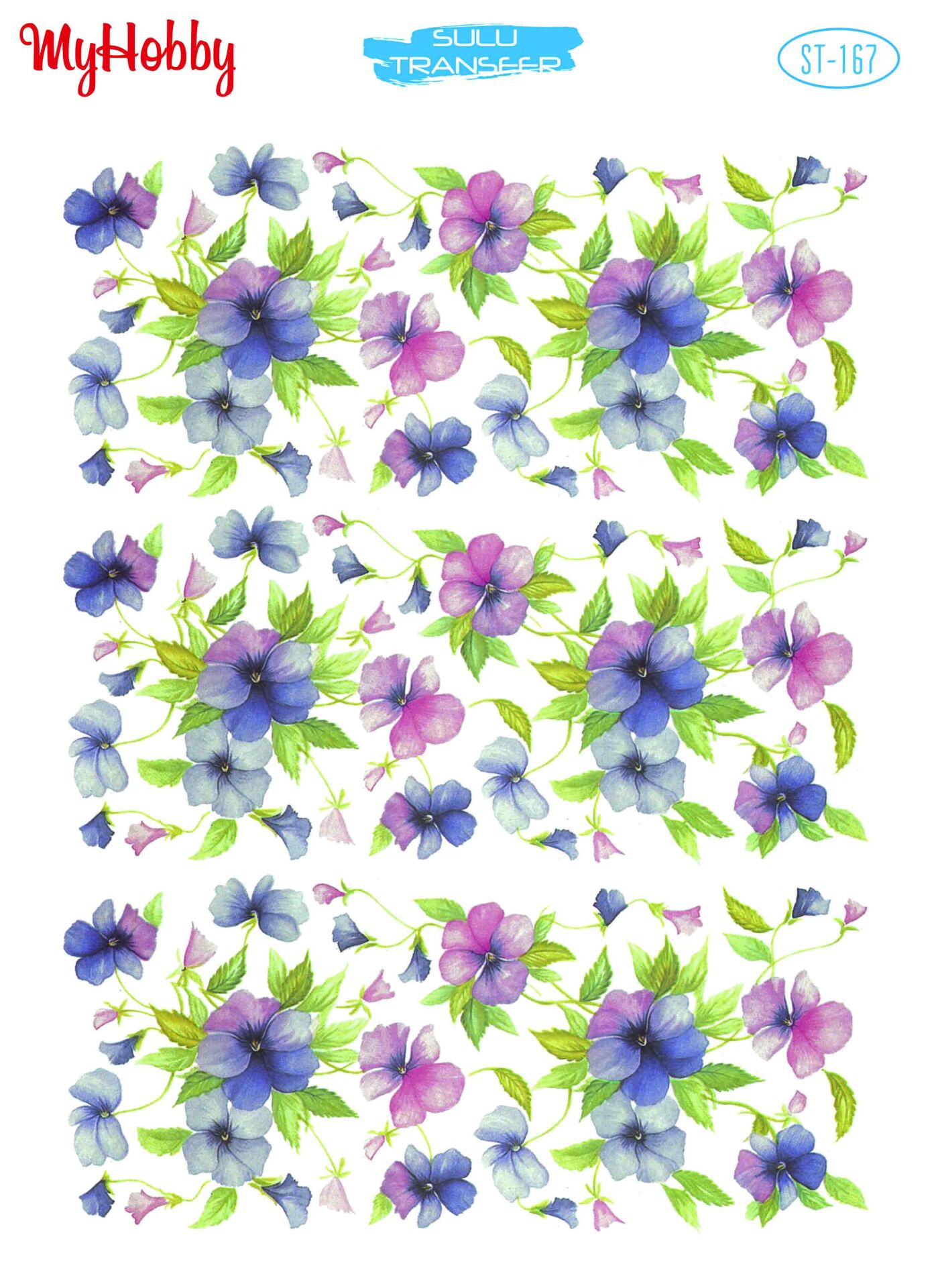 My Hobby Sulu Transfer 25*35 cm STB-167