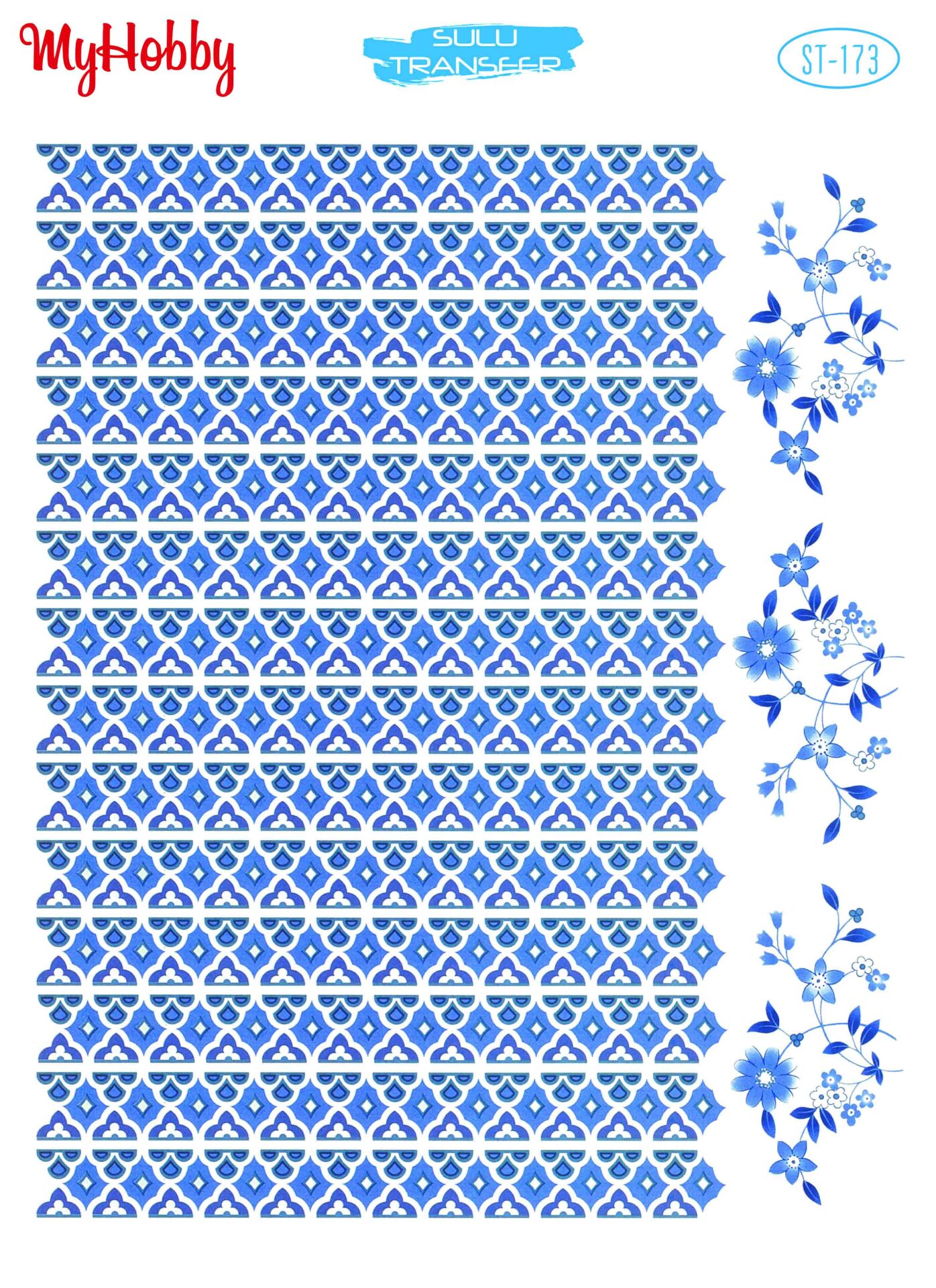 My Hobby Sulu Transfer 25*35 cm STB-173