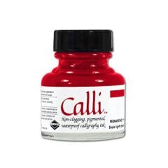 Daler Rowney Calli Kaligrafi Mürekkebi 29,5ml 073 Scarlet