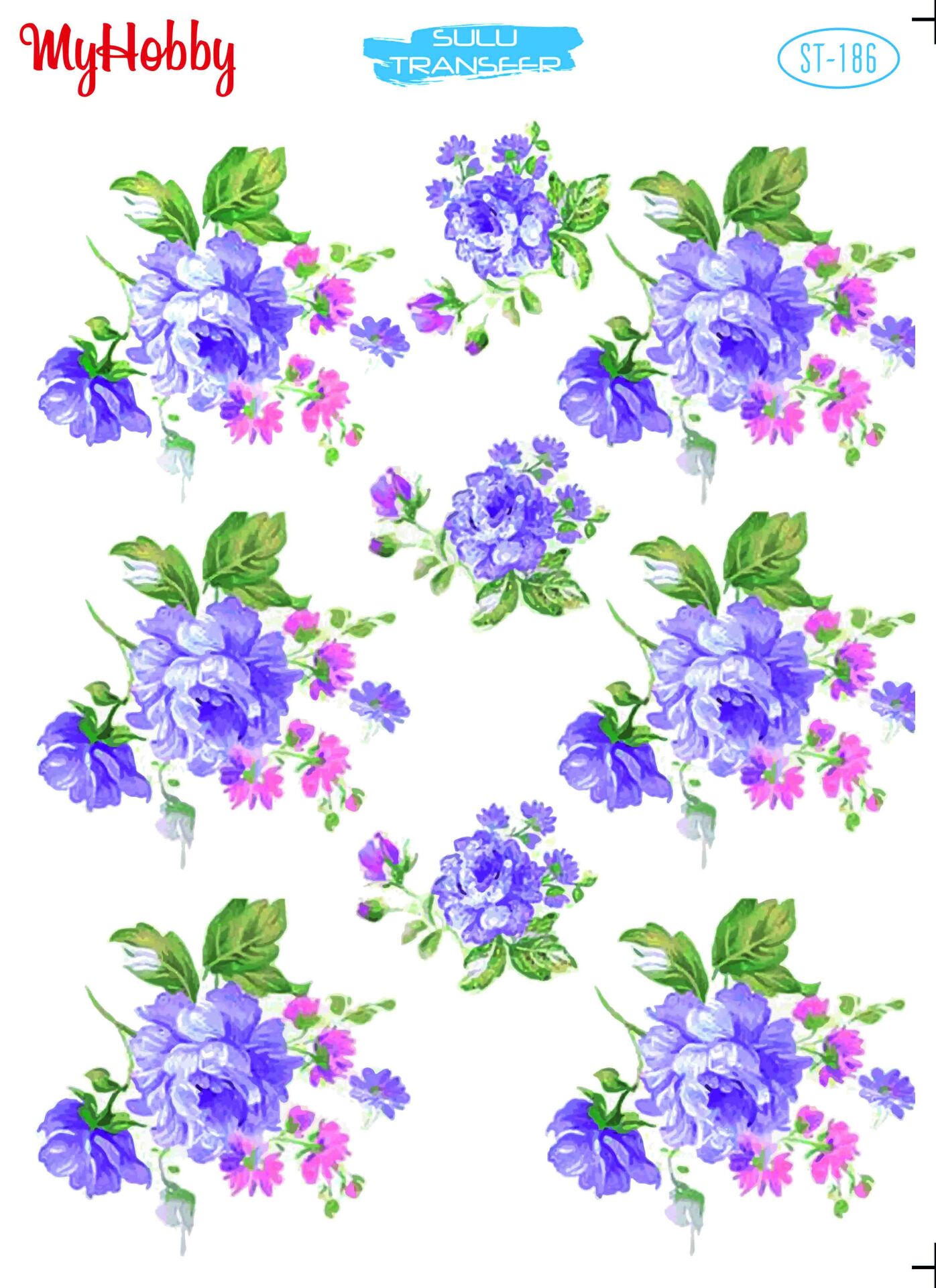 My Hobby Sulu Transfer 25*35 cm STB-186