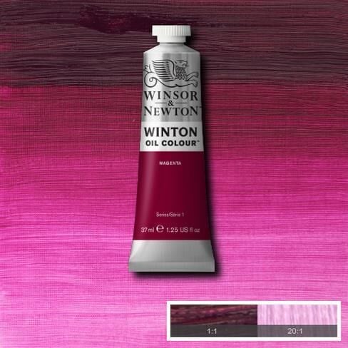 Winsor & Newton Winton 37 ml Yağlı Boya 28 Magenta