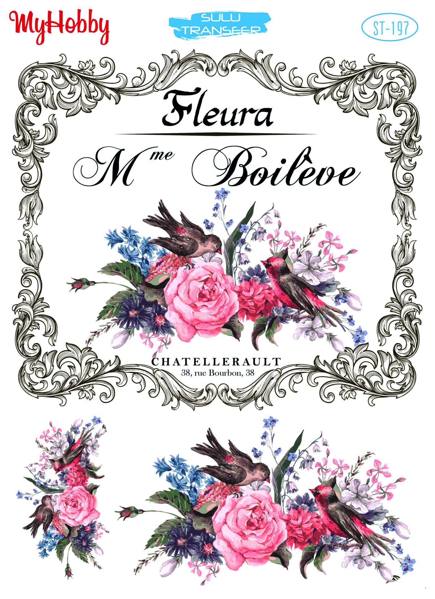 My Hobby Sulu Transfer 25*35 cm STB-197