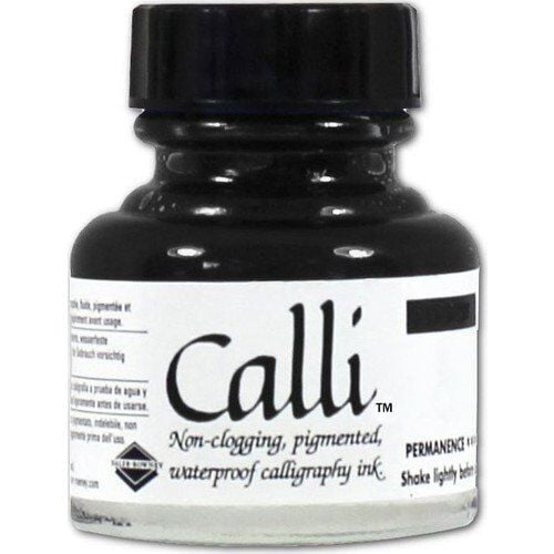 Daler Rowney Calli Kaligrafi Mürekkebi 29,5ml 010 Black İndia